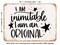 DECORATIVE METAL SIGN - I Am Inimitable I Am an original - Vintage Rusty Look
